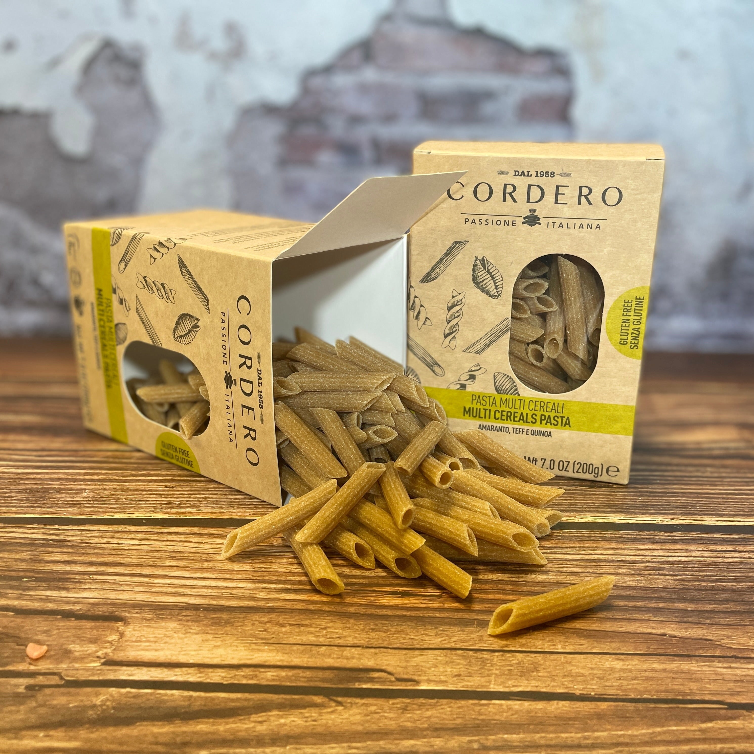 Cordero Italian Gluten Free Multi Cereals Penne Pasta – Olive Basket
