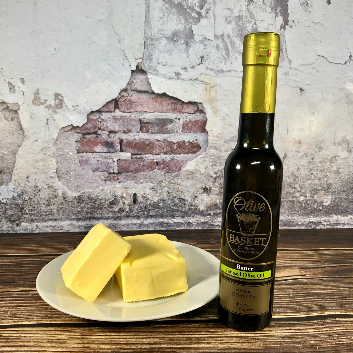 Ultra Premium Quality Extra Virgin Butter Infused Olive Oil – Olive Basket