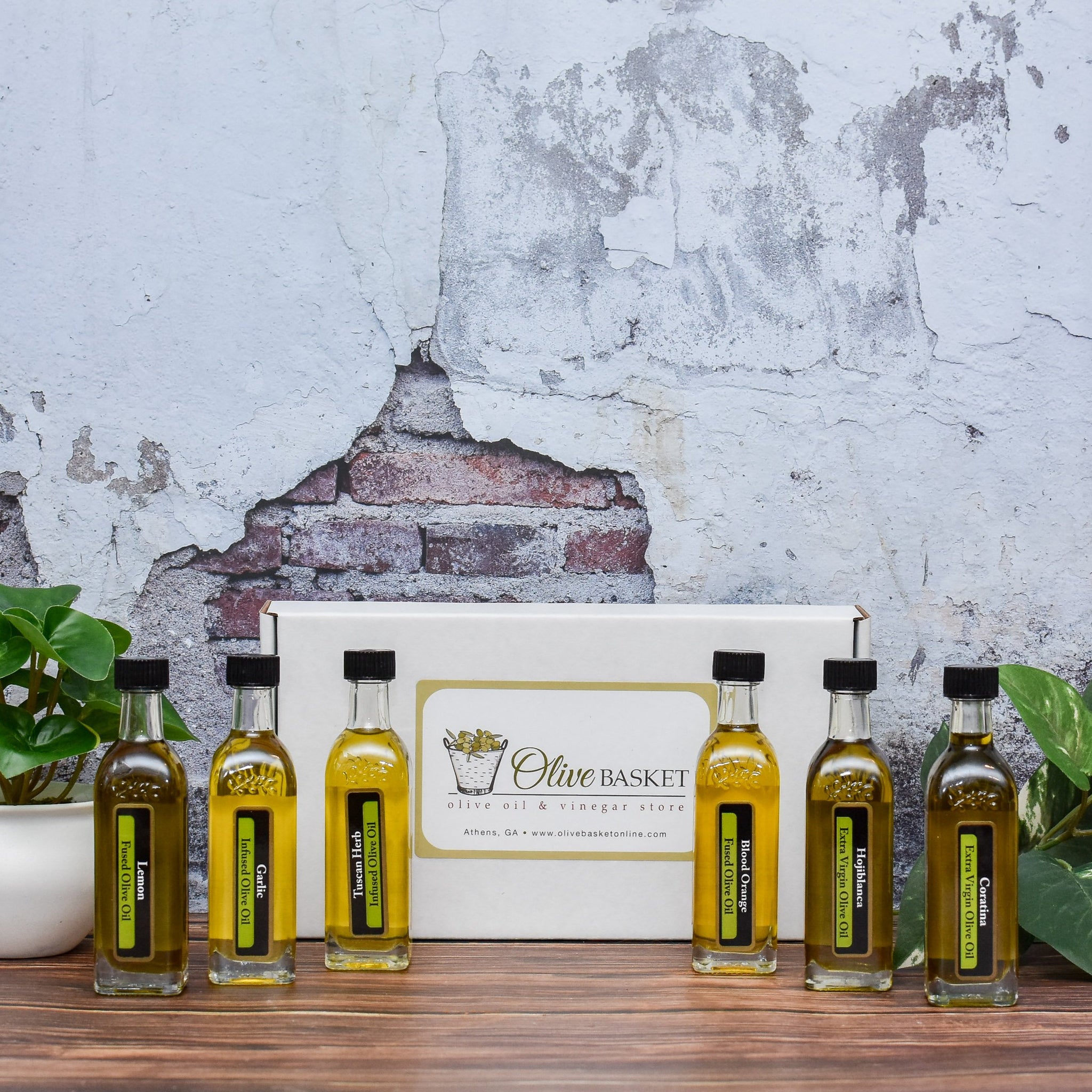 Olive Oil Sampler – Olive Basket